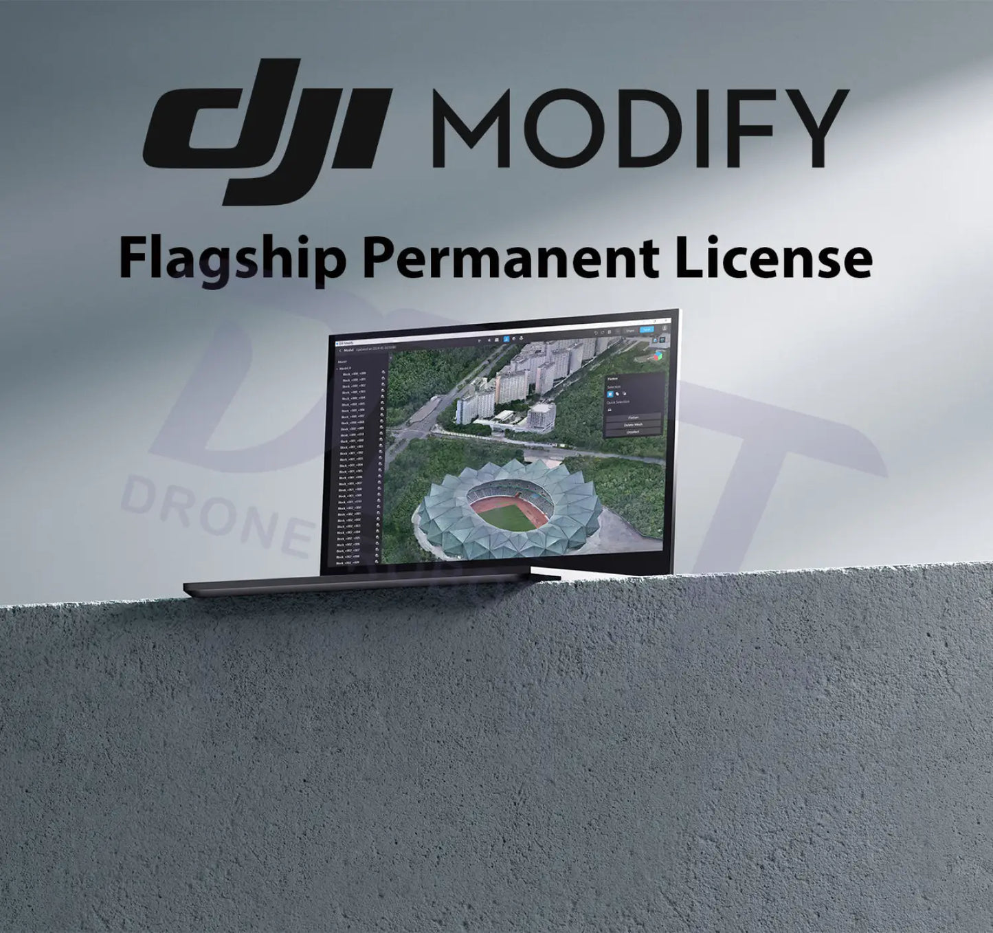 DJI Modify Flagship Permanent License