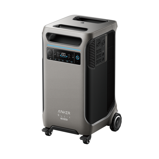 Anker SOLIX F3800 Plus Portable Power Station - 3,840Wh | 6,000W