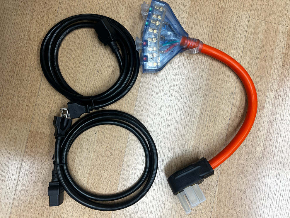 220~240 Volt Charger Cable Kit (14-50P)
