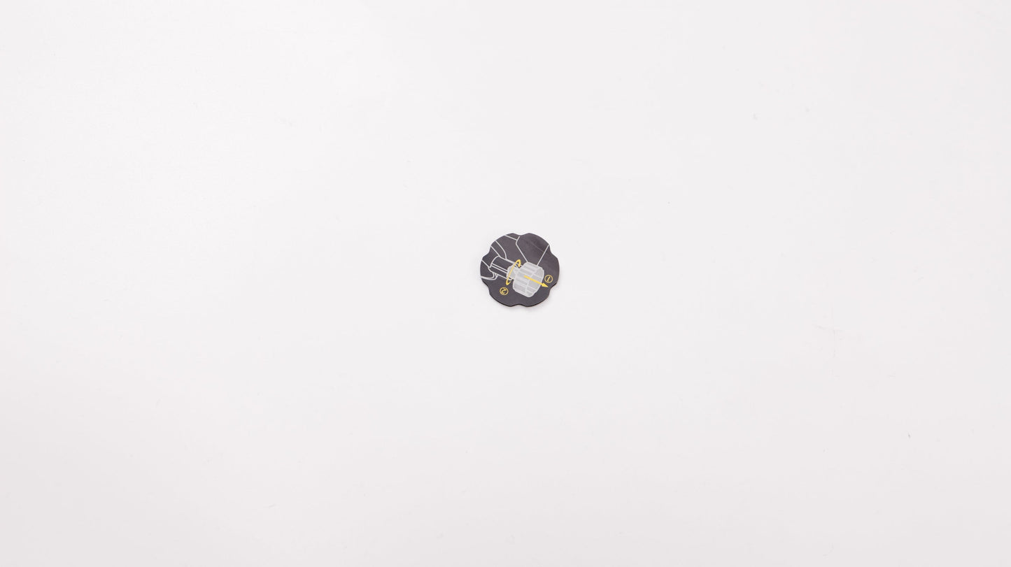 DJI Agras T40/T20P Spreading System Locking Device Sticker - Genuine DJI Part