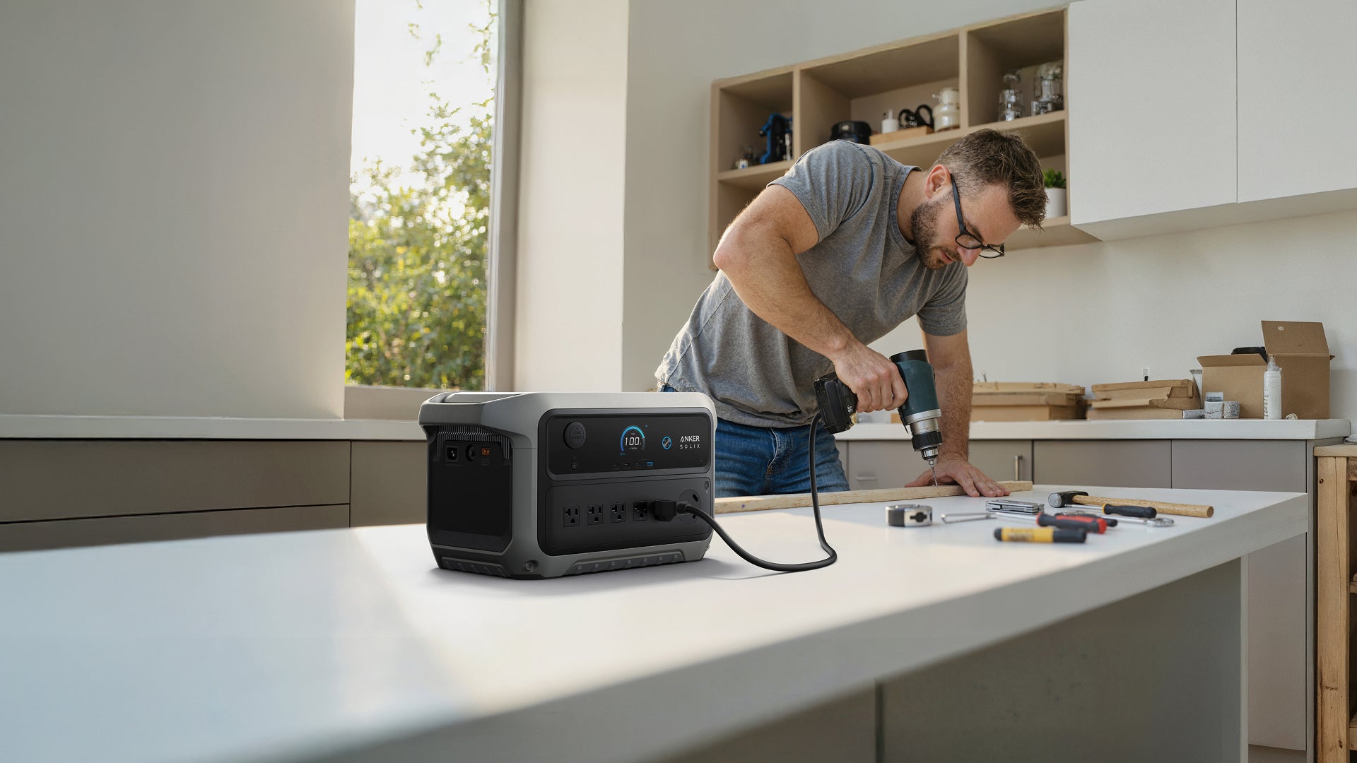 Anker SOLIX C2000X Gen 2 Portable Power Station - 2,048Wh | 2,400W