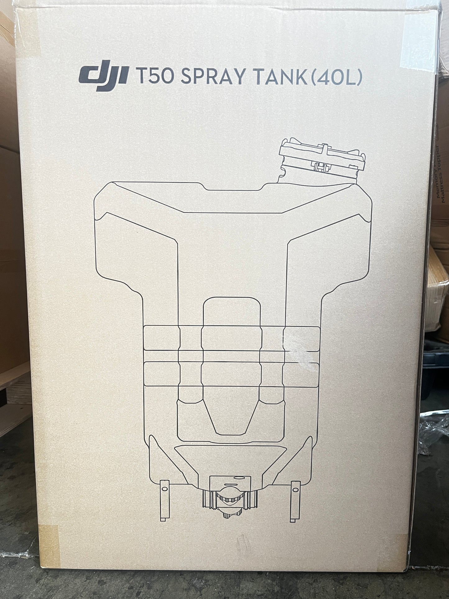 DJI T50 Spray Tank Kit (40L)