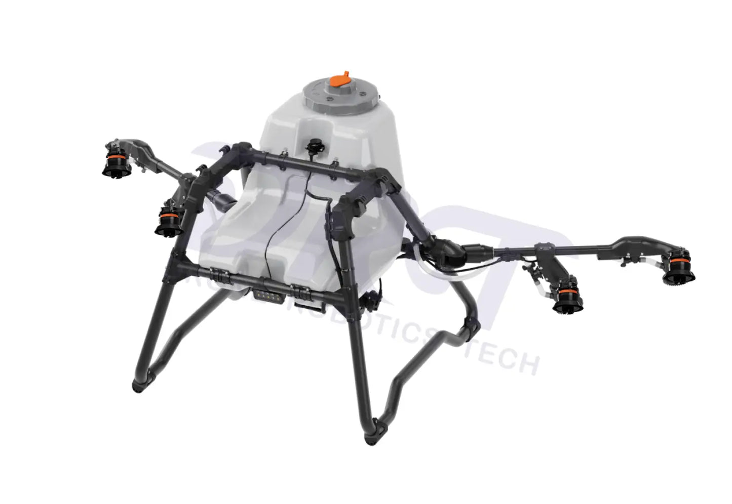 DJI Agras T100 Quad Spray Full Tank with 4 Quad Nozzles