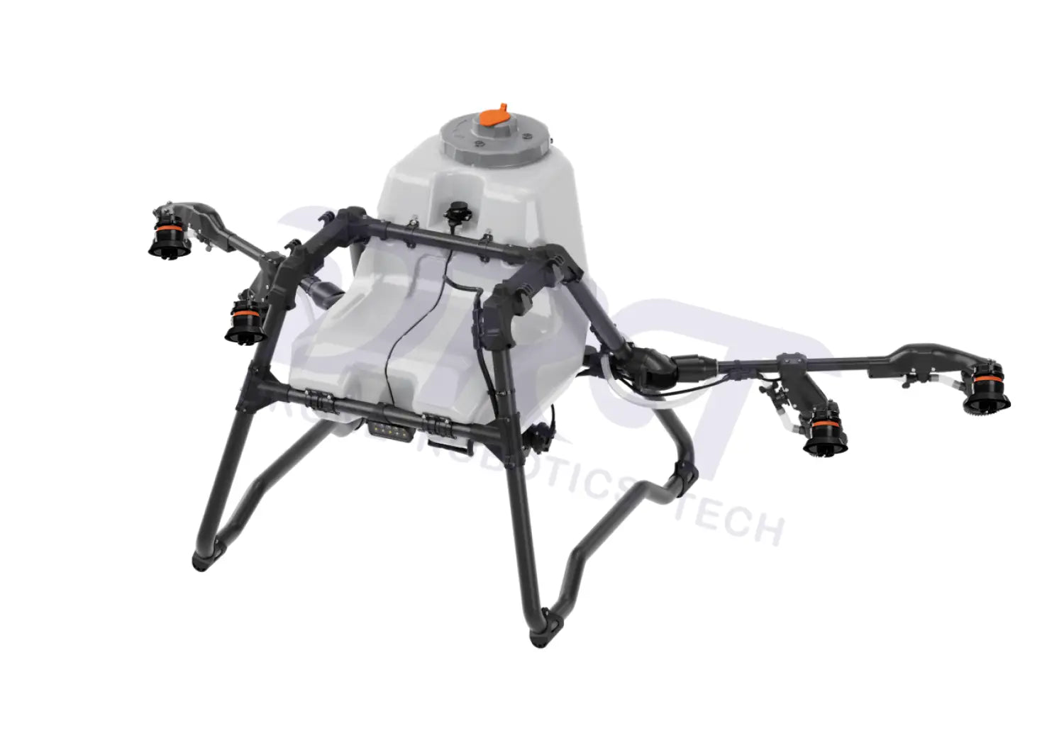 DJI Agras T100 Quad Spray Full Tank with 4 Quad Nozzles