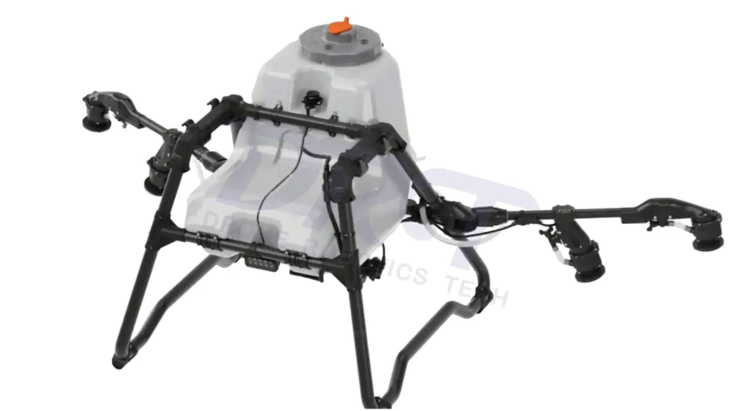 DJI Agras T100 Spraying Tank With Original 2 Quad Nozzles & 2 Mist Nozzles