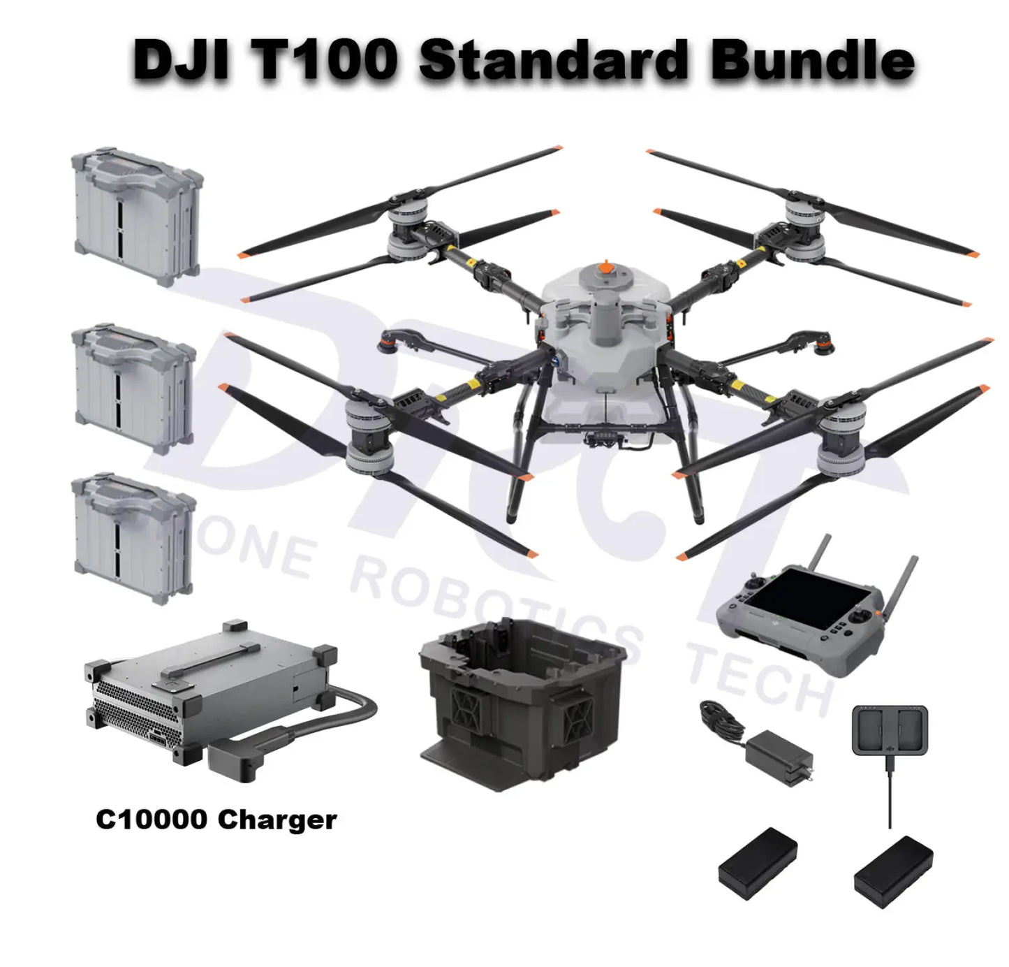 DJI Agras T100 Standard Bundle with C10000 Charger