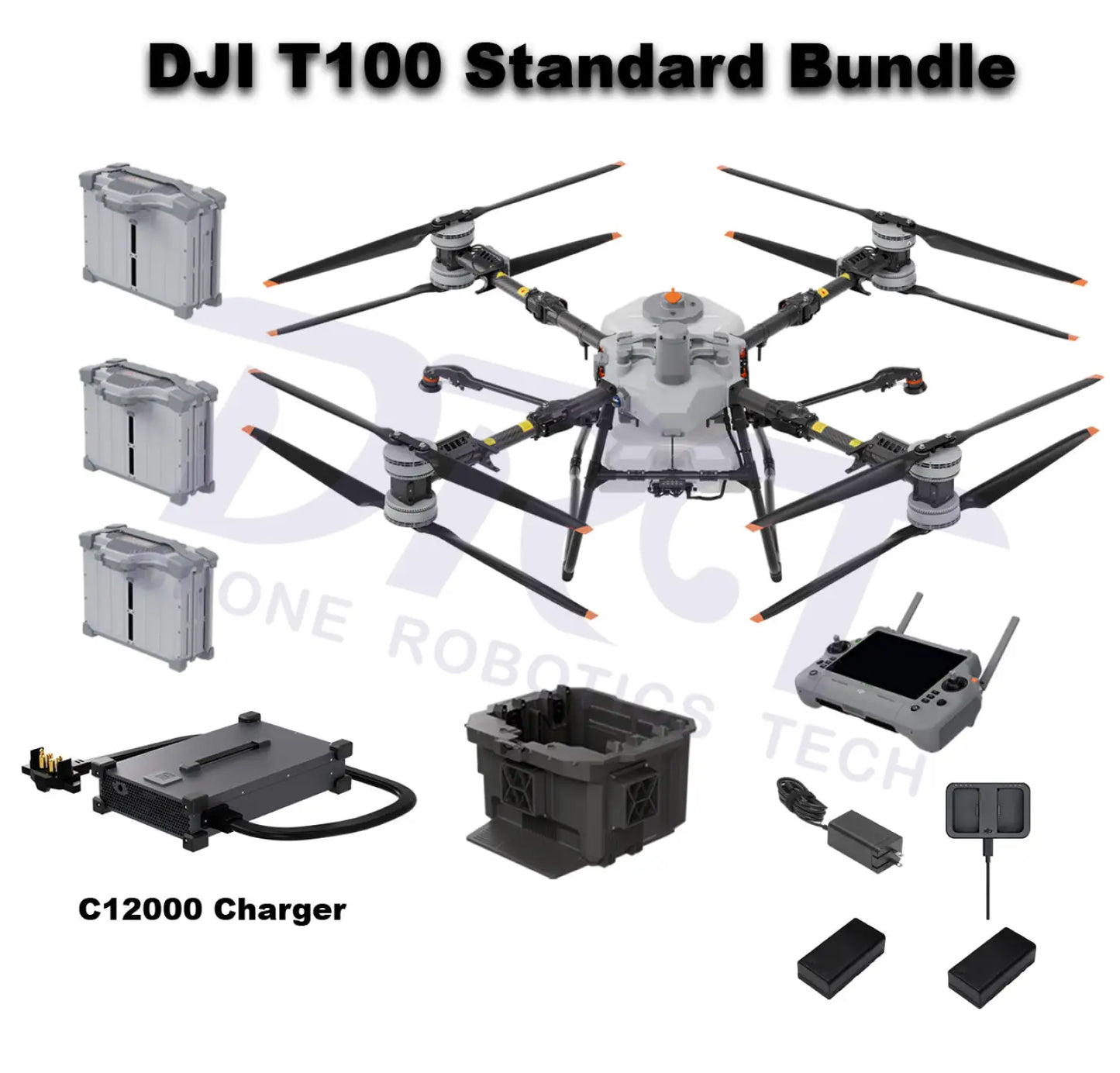 DJI Agras T100 Standard Bundle with C12000 Charger