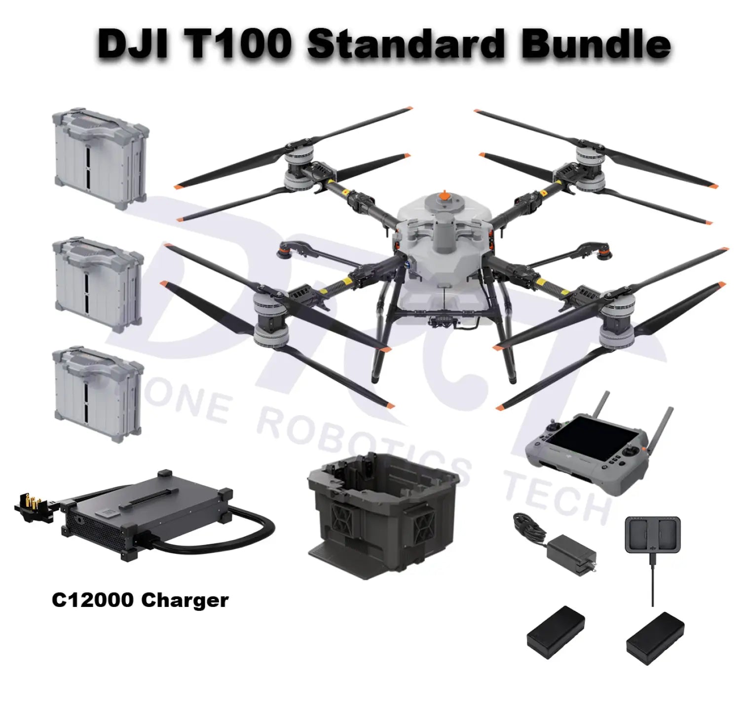 DJI Agras T100 Standard Bundle with C12000 Charger