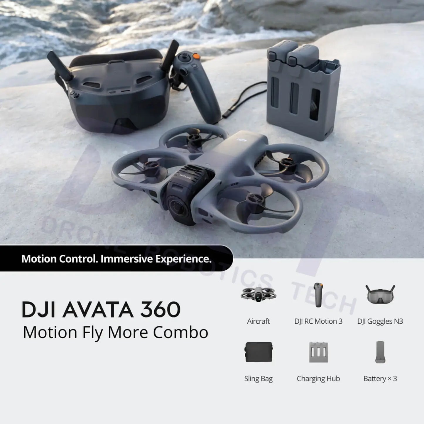 DJI Avata 360 Motion Fly More Combo（DJI Goggles 3）