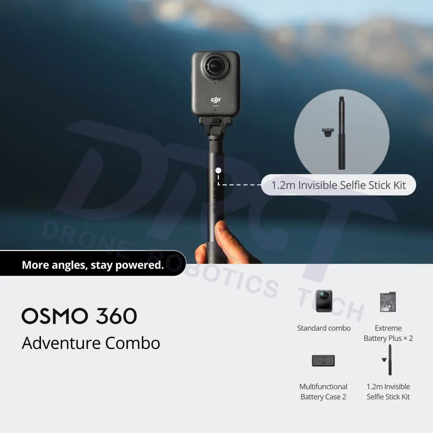DJI Camera Osmo 360 Adventure Combo Retail